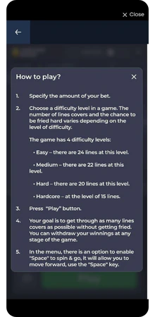 chickenroad demo tutorial come giocare passo dopo passo
