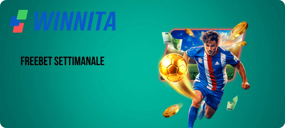 Winnita Freebet settimanale