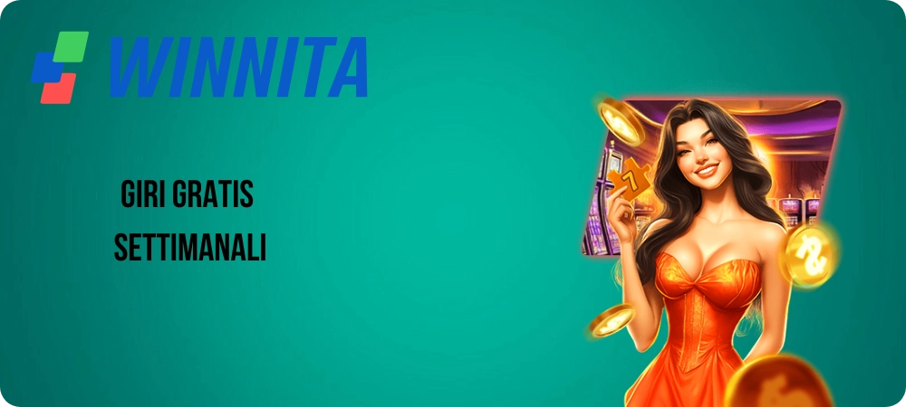 Winnita Giri gratis settimanali